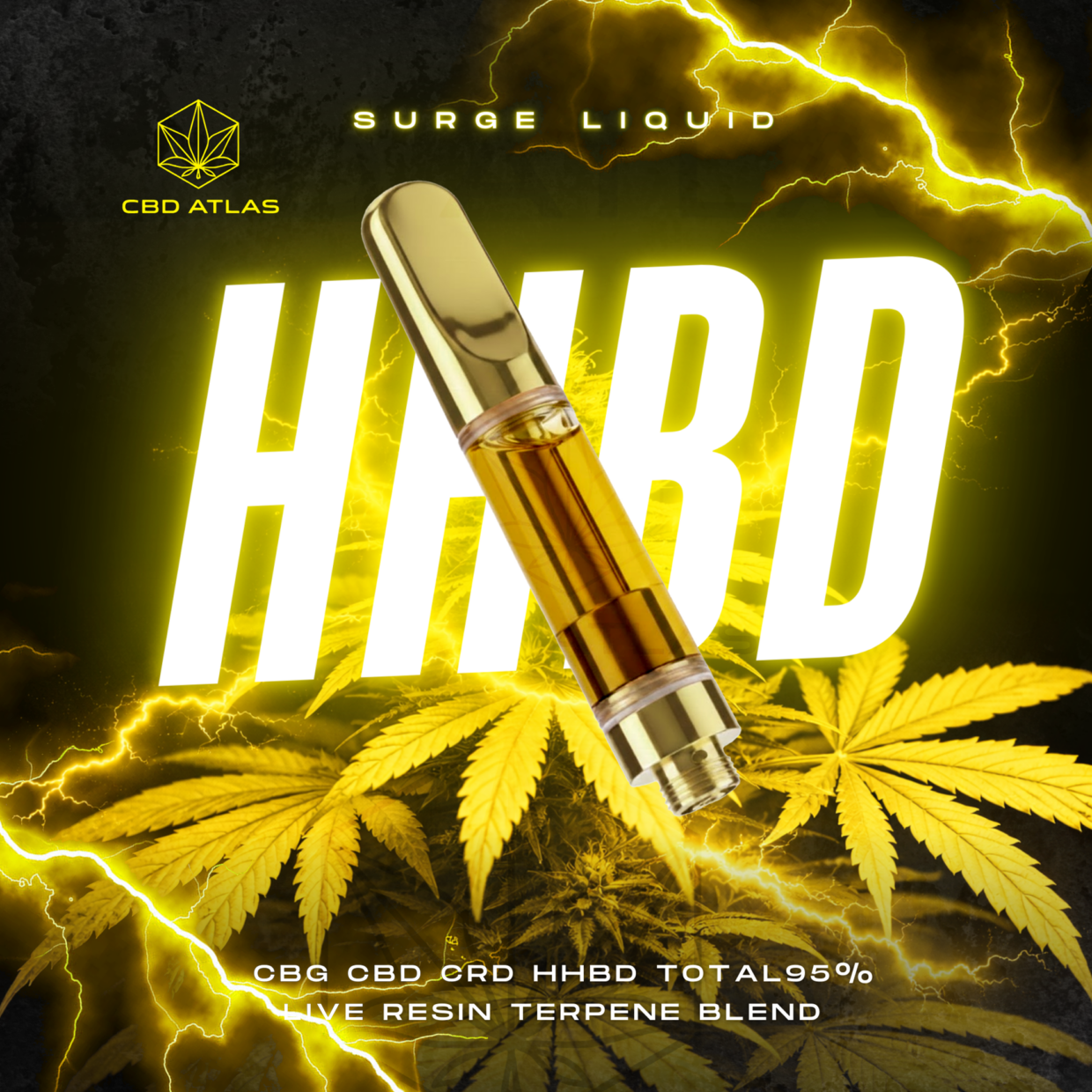 HHBD リキッド CBD CBG CRD配合 【SURGE LIQUID】 (複製)