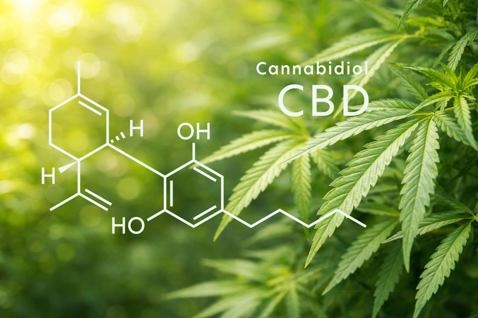 カンナビノイドの天然構造イメージ