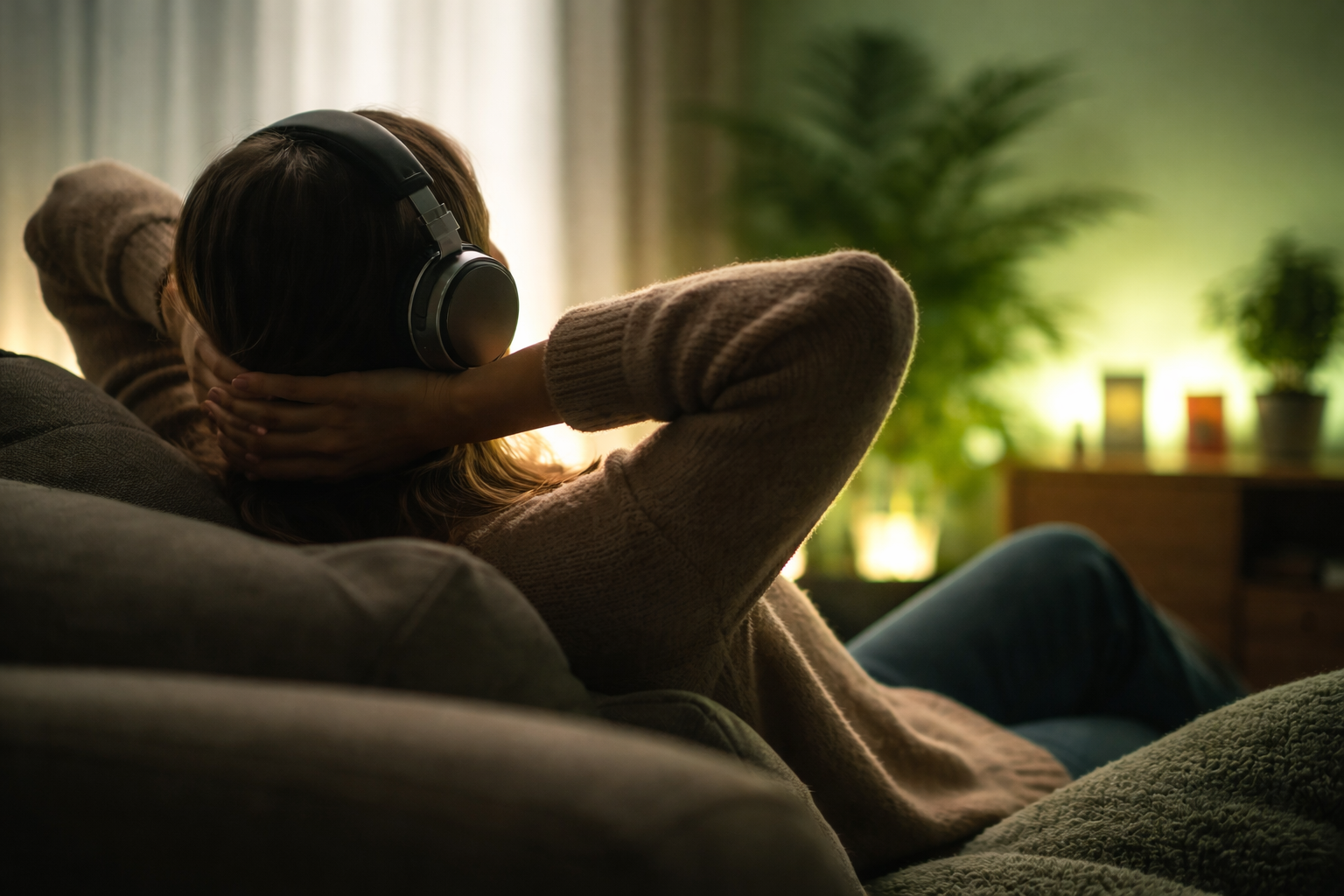 リラックスした空間